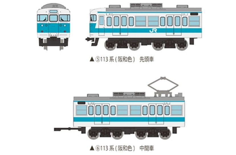 新品 TOMYTEC 鉄コレポケット第3弾 懐かしの近郊電車編 113系阪和線色