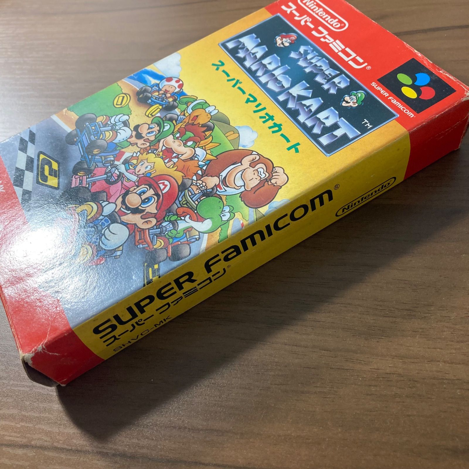 スーパーマリオカート スーパーファミコン ソフト 箱付き 3-233 - メルカリ