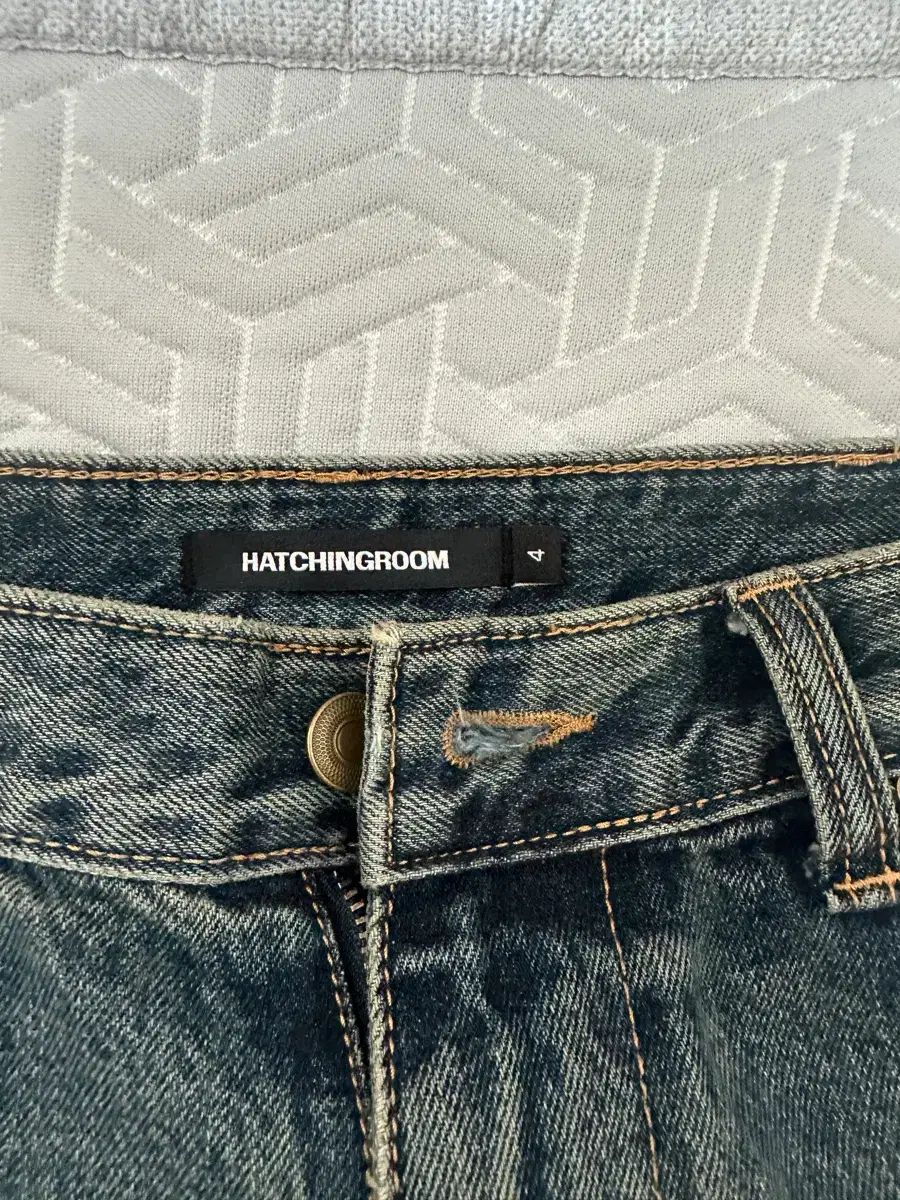 HATCHINGROOM カーブドデニム 4サイズ