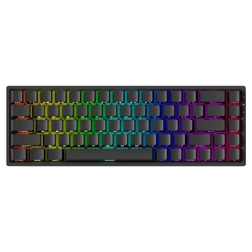 【新品】MonsGeek(モンスギーク) FUN68 HE 0.005mm ラピッドトリガー 65%英語配列 有線モデル 磁気スイッチ Akko Glare Magnetic Switch テンキーレス ホットスワップ サイドプリント ダブル 26c06552