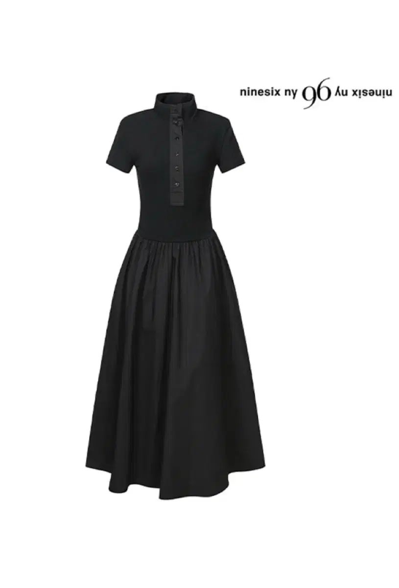 未開封新品) ninesix ny ブラック ロング ONE PIECE (定価139000)