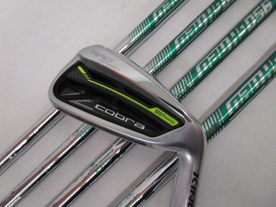 コブラ　KING RADSPEED　NSプロ950GH neo　Rフレックス　アイアンセット　中古　ゴルフドゥ！札幌手稲店【最短即日発送】