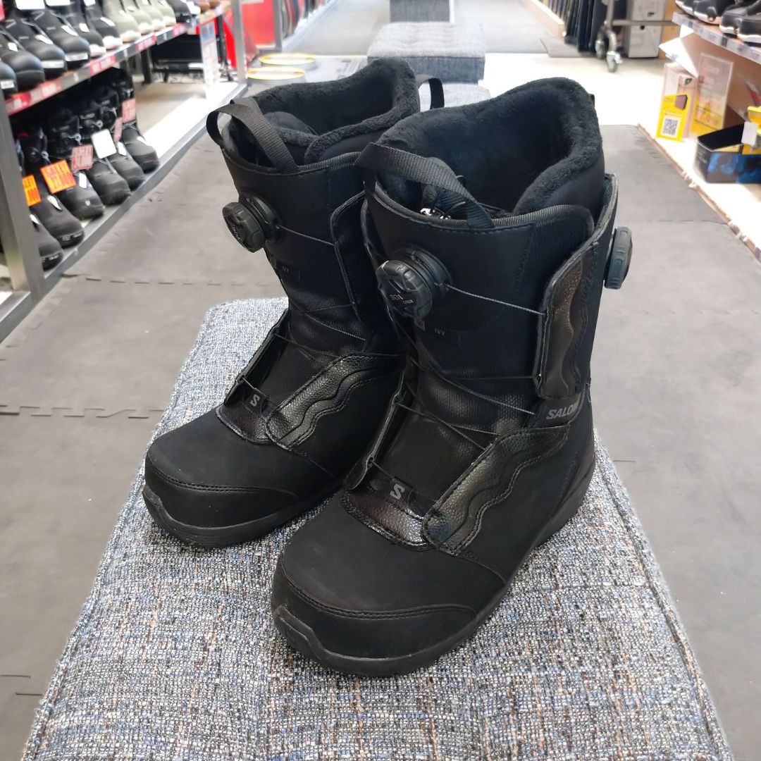 【ムラスポ公式】SALOMON サロモン IVY BOA SJ アイビー 25.5㎝ レディース ブーツ スノーボード 中古品(USED) 良品 ダブルボア 【ムラスポ公式】SALOMON サロモン IVY BOA SJ アイビー 25.5㎝ レディース ブーツ スノーボード 中古品(USED) 良品 ダブルボア