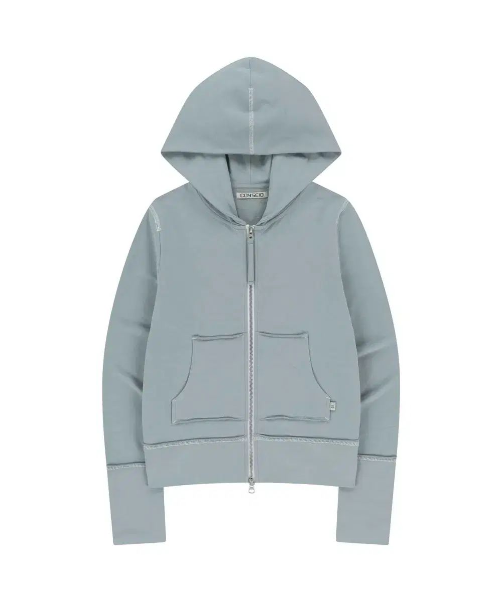 ISSEY MIYAKE STITCH HOOD ZIP-UP SKY BLUE