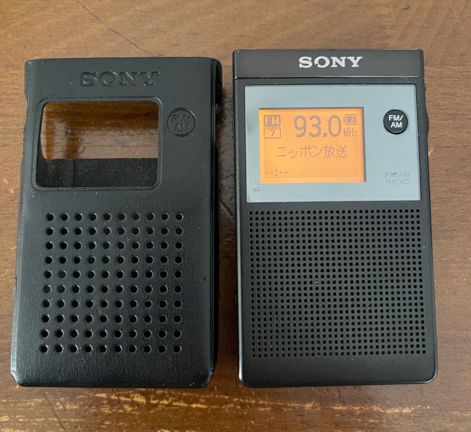 SONY ポケットラジオ SRF-R356 動作品① SONY SRF-R356 ソニー FM⁄AMポケットラジオ gm2-44 携帯ラジオSRF-R356