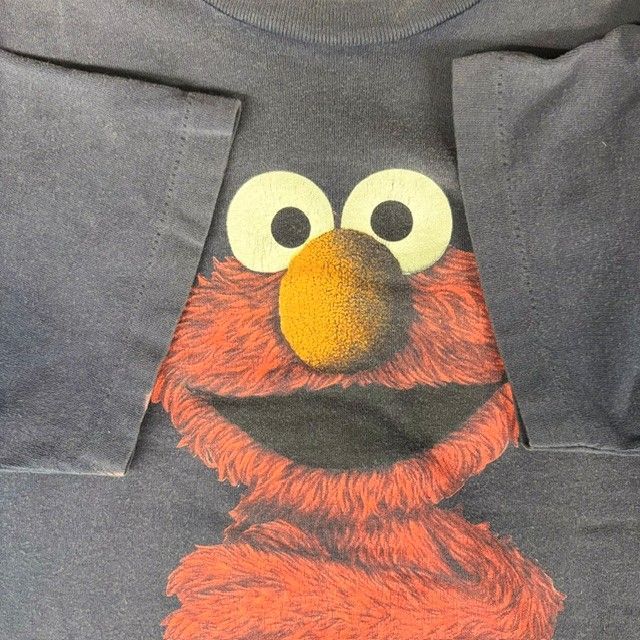 90年代 エルモ JimHenson Productions,inc MNFG Changes NYCコラボ BIG プリント イラスト Tシャツ サイズM SIGNET FADE 08052406 01 90年代 エルモ JimHenson Productions,inc MNFG Changes NYCコラボ BIG プリント イラスト Tシャツ サイズM SIGNET FADE 08052406 01