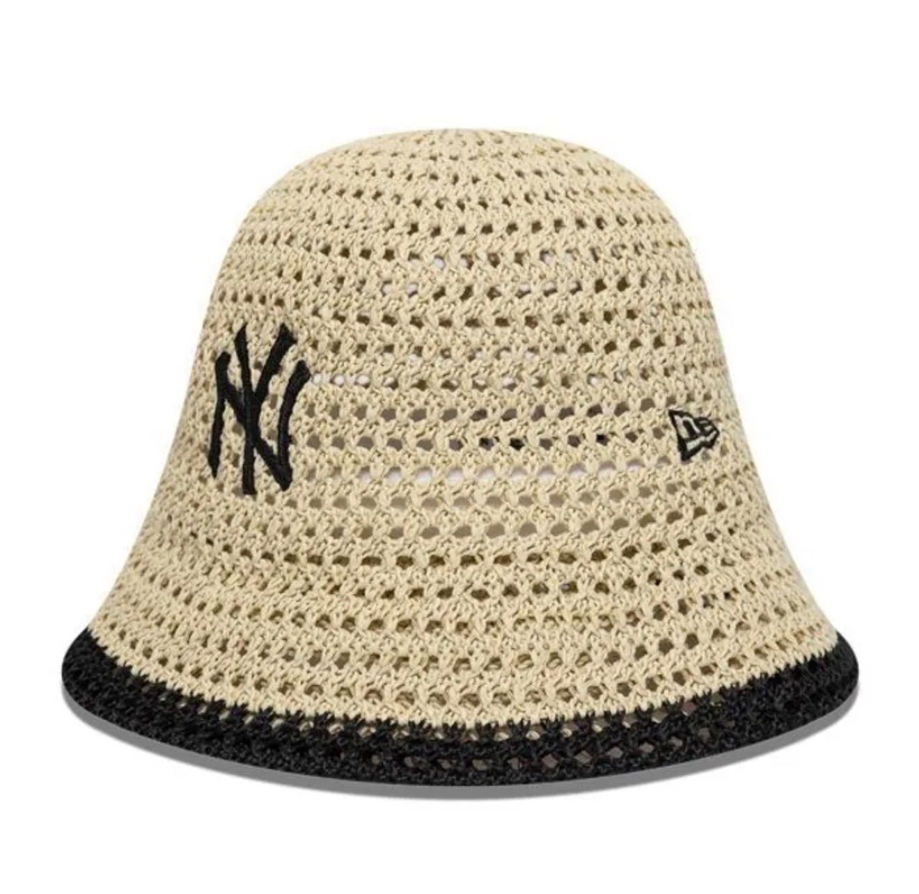 ☆ New Era ☆ New Era バケットハット ニット ニューヨーク・ヤンキース ロゴ XL