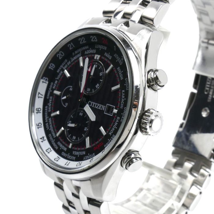 CITIZEN シチズン エコドライブ  腕時計 ソーラー CA0087-71E/B612-S126495 メンズ【中古】 CITIZEN シチズン エコドライブ 腕時計 ソーラー CA0087-71E/B612
