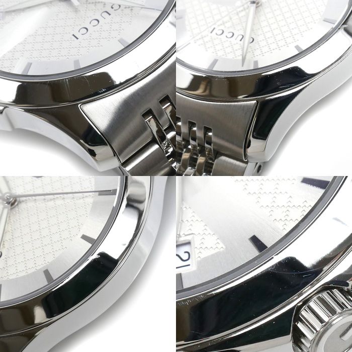 GUCCI グッチ Gタイムレス 腕時計 電池式 YA1264174/126.4 メンズ 中古 