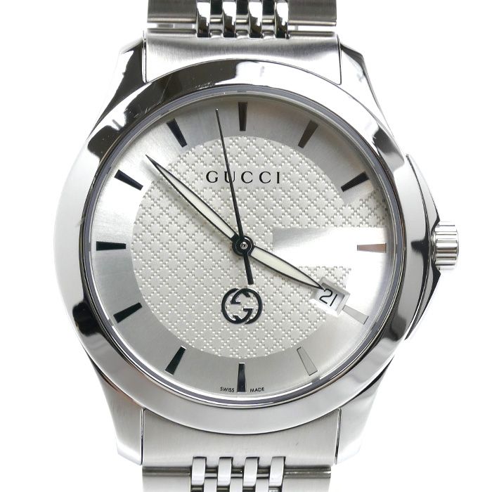 GUCCI グッチ Gタイムレス 腕時計 電池式 YA1264174⁄126.4 メンズ
