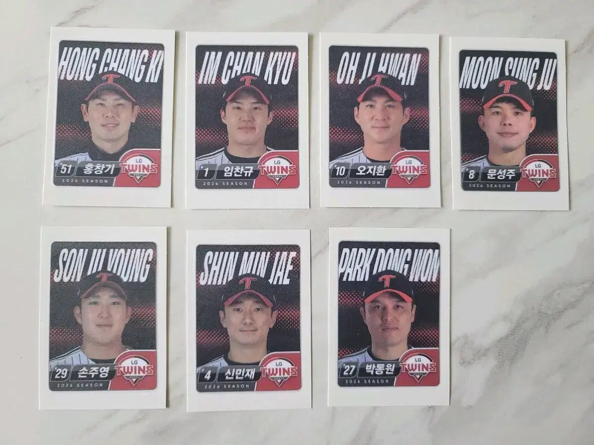 LG TWINS ツインズ ティブティブシール まとめ ロッテウェルフード KBO