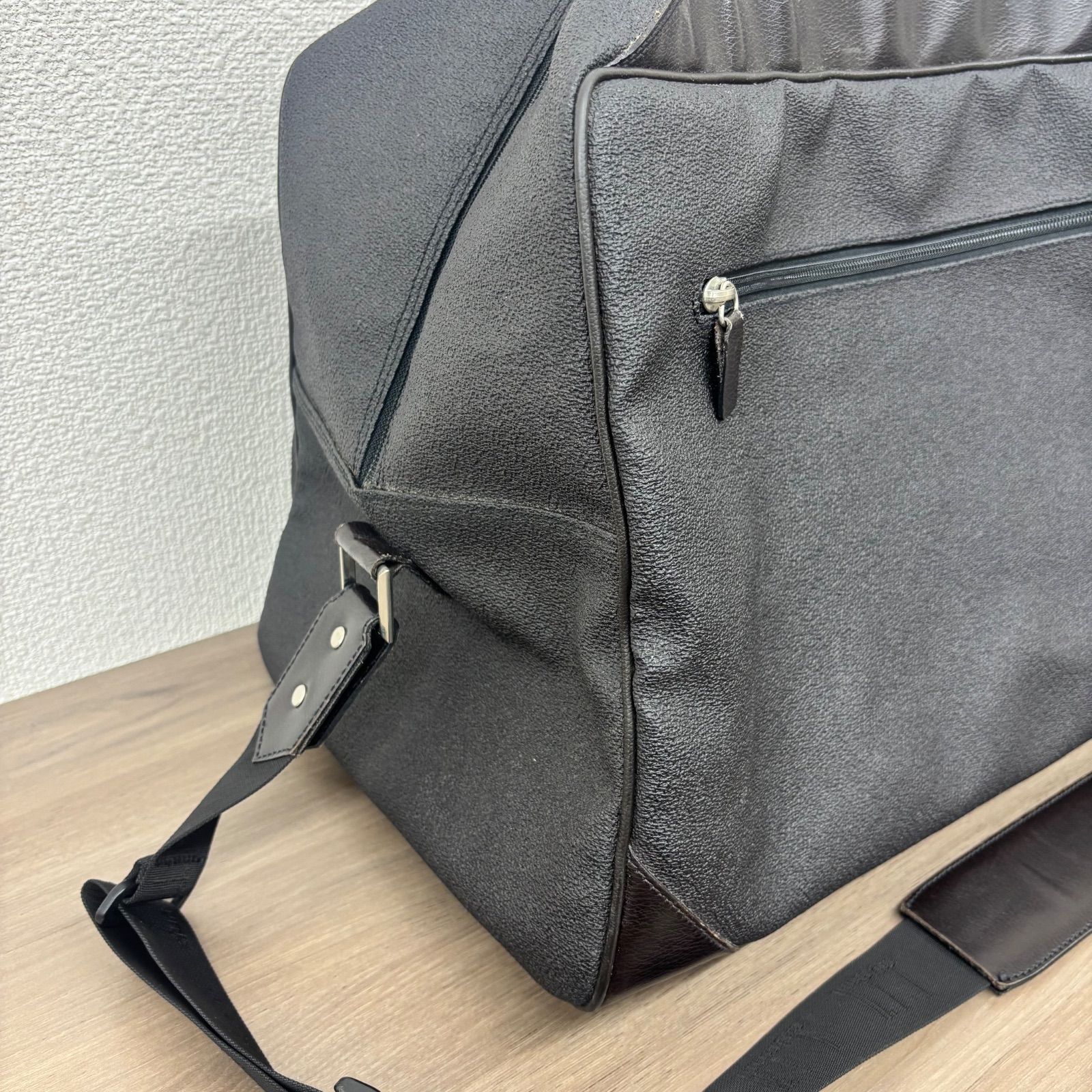 (s)dunhill ボストンバッグ ダンヒル サイドカー ビジネス 2way 黒 /7598 (s)dunhill ボストンバッグ ダンヒル サイドカー ビジネス 2way 黒 /7598