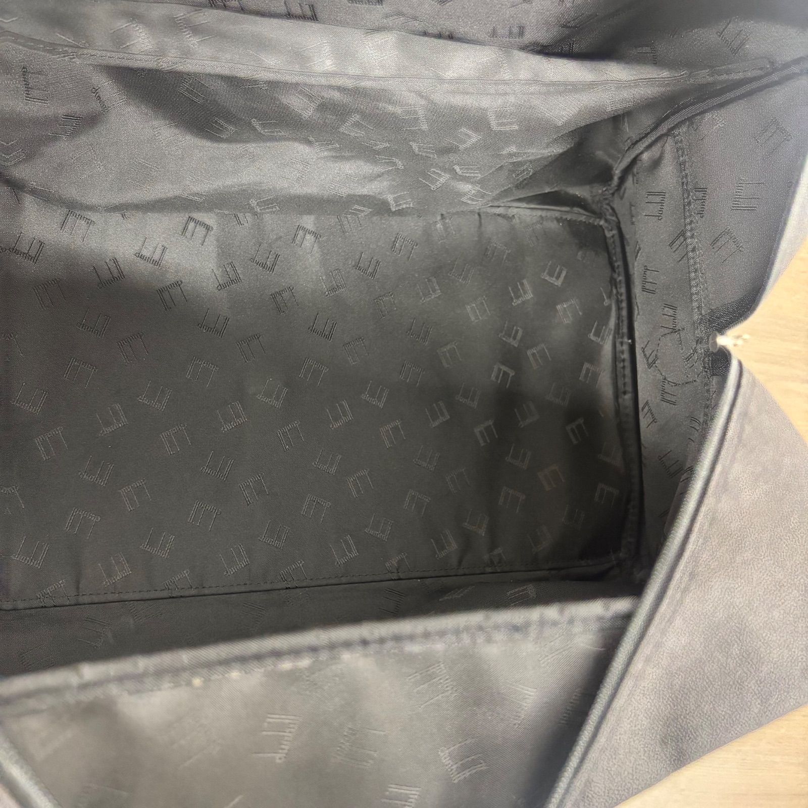 (s)dunhill ボストンバッグ ダンヒル サイドカー ビジネス 2way 黒 /7598 (s)dunhill ボストンバッグ ダンヒル サイドカー ビジネス 2way 黒 /7598