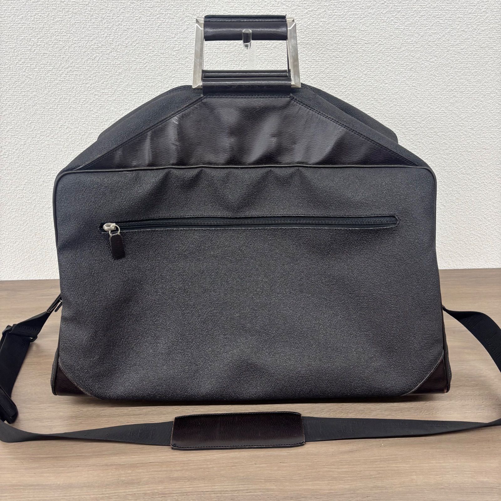 (s)dunhill ボストンバッグ ダンヒル サイドカー ビジネス 2way 黒 /7598 (s)dunhill ボストンバッグ ダンヒル サイドカー ビジネス 2way 黒 /7598