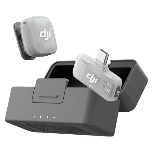 DJI Mic Mini 2(1 TX + 1 モバイル RX + 充電ケース) iPhone 17/16/15&Android/タブレット/PC用ワイヤレスラベリアマイク プラグ&プレイ 24時間駆動 超軽量 ノイズキャンセリング Vlog c447b06f