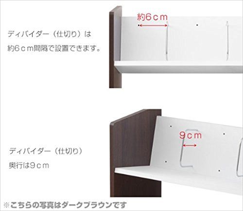 山善(YAMAZEN) A4ファイルラック 2段 キャスター付き 斜めで取り出しやすい 幅55×奥行30×高さ65.5cm 書類収納 ファイルワゴン 組立品 ナチュラル CFR-60532C(NA)ｍａ