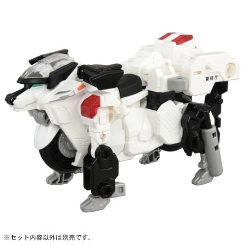 タカラトミー(TAKARA TOMY) トミカ ジョブレイバー TJBDX ライジングポリスブレイバー デカライドアーマー白バイ DXセット ミニカー おもちゃ 3歳以上Y 1c91afd6