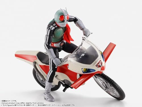 TAMASHII NATIONS S.H.フィギュアーツ 新サイクロン号(仮面ライダー) 栄光の昭和ライダーエディション 約190mm ABS&PVC製 塗装済み可動フィギュアY 55254e43 TAMASHII NATIONS S.H.フィギュアーツ 新サイクロン号(仮面ライダー) 栄光の昭和ライダーエディション 約190mm ABS&PVC製 塗装済み可動フィギュアY 55254e43