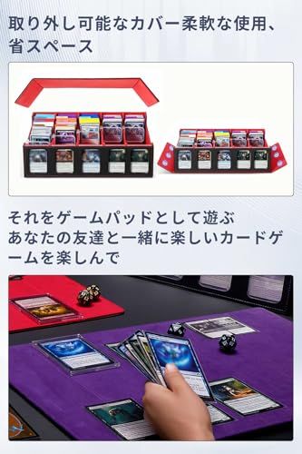 HG CHASING TRIBE デッキケース トレカケース PU レザー カード4200+枚収納 大容量 トップローダー用ケース 展示窓付き スリーブ対応 トレーディングカードケース (黒、グレー, 5列窓付き/4000枚のカード収納)Y 45aba303 HG CHASING TRIBE デッキケース トレカケース PU レザー カード4200+枚収納 大容量 トップローダー用ケース 展示窓付き スリーブ対応 トレーディングカードケース (黒、グレー, 5列窓付き/4000枚のカード収納)Y 45aba303