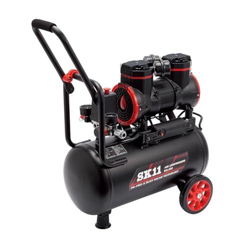 SK11(エスケー11) オイルレス エアーコンプレッサー SW-102 タンク容量22L 静音タイプ SW-L20MPF-01ma SK11(エスケー11) オイルレス エアーコンプレッサー SW-102 タンク容量22L 静音タイプ SW-L20MPF-01ma