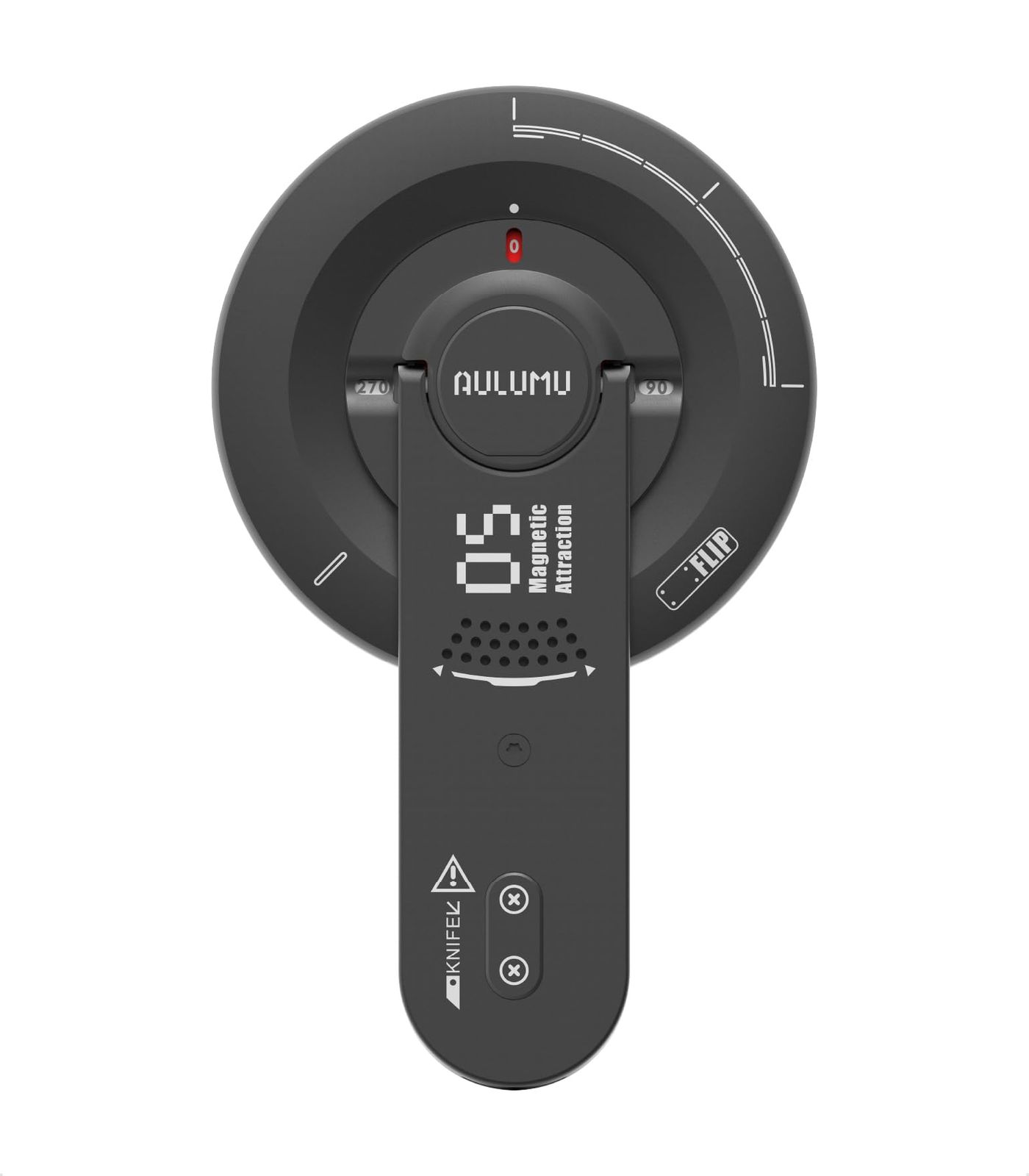 Aulumu G05 Air Magsafe リング【マグセーフ リング/スマホスタンド】360°回転式アルミ製・セラミックブレード内蔵 - iPhone 17/16/15/14/13/12シリーズ対応 - ブラックma Aulumu G05 Air Magsafe リング【マグセーフ リング/スマホスタンド】360°回転式アルミ製・セラミックブレード内蔵 - iPhone 17/16/15/14/13/12シリーズ対応 - ブラックma