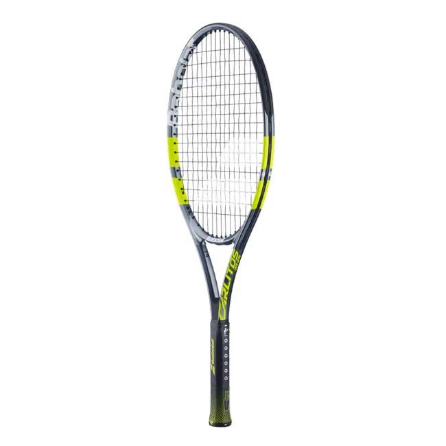メーカー張上済//ヘッド(HEAD) 2026 Carlitos カルリトス JR25 (230g) 海外正規品 硬式テニスジュニアラケット 140551-100 グレー×フルオイエロー(26y5m)[NC](060039848)