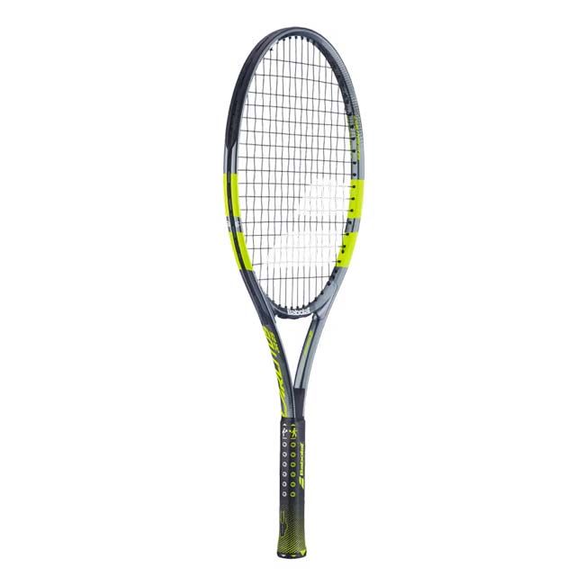 メーカー張上済//ヘッド(HEAD) 2026 Carlitos カルリトス JR25 (230g) 海外正規品 硬式テニスジュニアラケット 140551-100 グレー×フルオイエロー(26y5m)[NC](060039848)