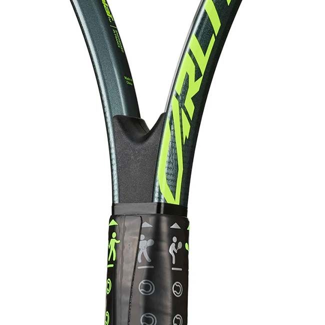 メーカー張上済//ヘッド(HEAD) 2026 Carlitos カルリトス JR25 (230g) 海外正規品 硬式テニスジュニアラケット 140551-100 グレー×フルオイエロー(26y5m)[NC](060039848)