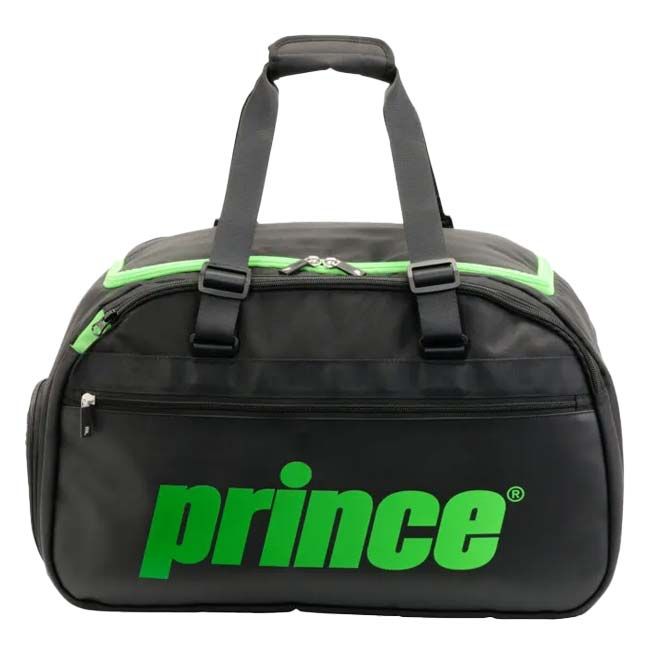 【ラケット収納可】プリンス(Prince) 2026 TOUR TEAM ツアーチーム ダッフルバッグ テニスバッグ TT604-240 ブラック×グリーン(26y5m)(040099851)