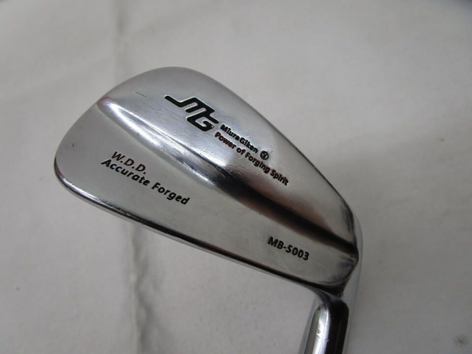 ミウラ　MB-5005　34度　◆リシャフト◆KBS S-TAPER 120　アイアン　中古　ゴルフドゥ！札幌手稲店【最短即日発送】