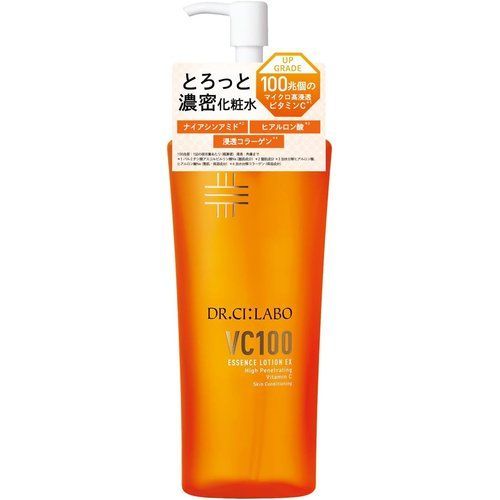 ドクターシーラボ VC100 エッセンスローションEX V 285mL / 1本 / 約2~3ヶ月分 ビタミンC 化粧水 母の日ギフト 透明感/毛穴/キメ ポンプタイプ