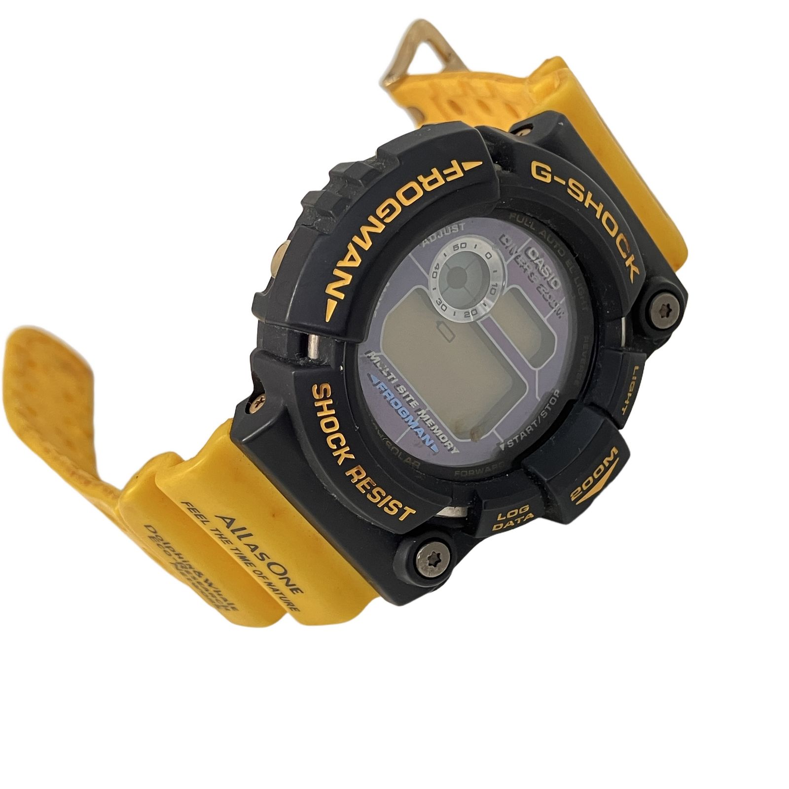CASIO カシオ G-SHOCK ジーショック GW-204K イルカ・クジラモデル イエロー 不動 ジャンク Z10789766