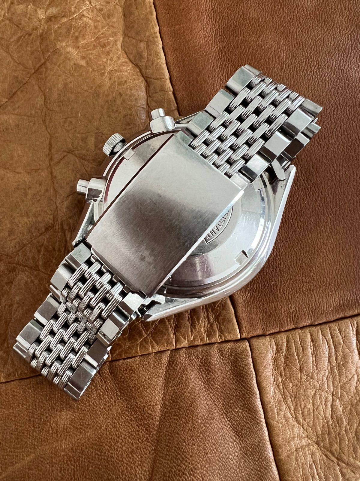 OH済み！美品☆セイコー SEIKO☆ベビーパンダ☆クロノグラフ☆6138 