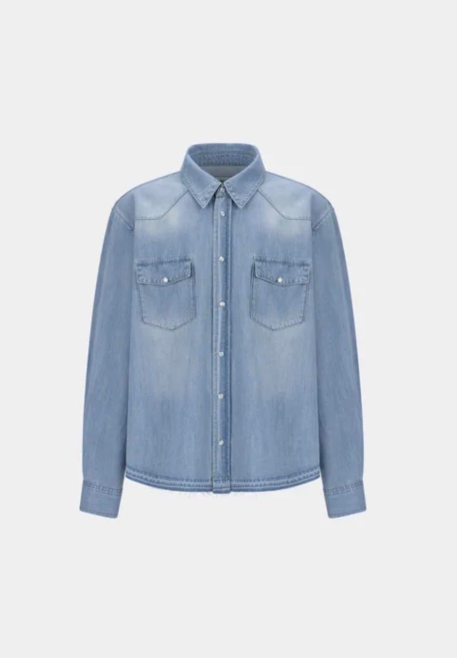☆ NOICE ☆ WASHED WESTERN DENIM SHIRT ユニセックス