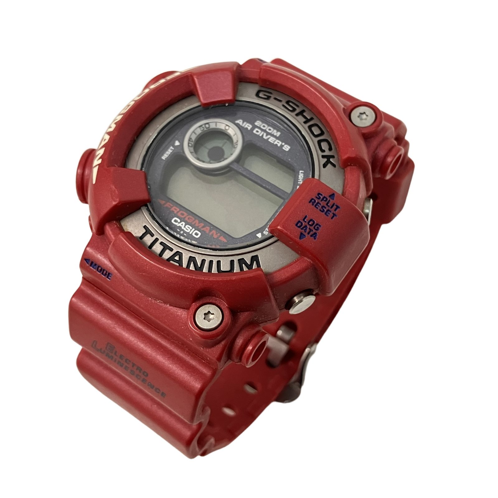 CASIO カシオ G-SHOCK ジーショック DW-8201 フロッグマン 赤蛙 不動