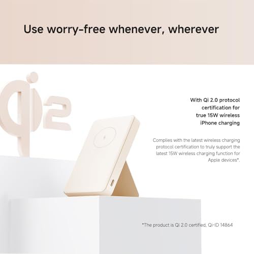 Xiaomi Magnetic Power Bank 6000mAh MagSafe対応 Qi2.0認証 / PSE技術基準適合/安全回路保護 マグネット式 ワイヤレス充電 出力(15W)/USB-C入出力 折りたたみ式スタンド iPhone f1cedd42 Xiaomi Magnetic Power Bank 6000mAh MagSafe対応 Qi2.0認証 / PSE技術基準適合/安全回路保護 マグネット式 ワイヤレス充電 出力(15W)/USB-C入出力 折りたたみ式スタンド iPhone f1cedd42