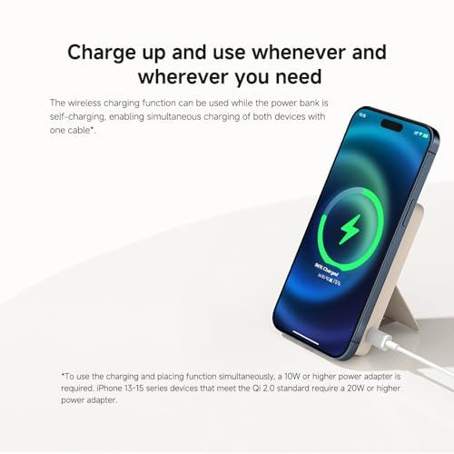Xiaomi Magnetic Power Bank 6000mAh MagSafe対応 Qi2.0認証 / PSE技術基準適合/安全回路保護 マグネット式 ワイヤレス充電 出力(15W)/USB-C入出力 折りたたみ式スタンド iPhone f1cedd42 Xiaomi Magnetic Power Bank 6000mAh MagSafe対応 Qi2.0認証 / PSE技術基準適合/安全回路保護 マグネット式 ワイヤレス充電 出力(15W)/USB-C入出力 折りたたみ式スタンド iPhone f1cedd42