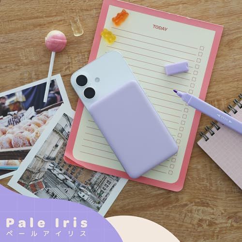 MOTTERU(モッテル) マグネット式 ワイヤレス 5000mAh 15W出力 MagSafe対応 Qi2 認証品 iPhone Air 17 17Pro 16 15 Pixel10 Pixelsnap アーモンドミルク MOT-MBQI5 98cb848d