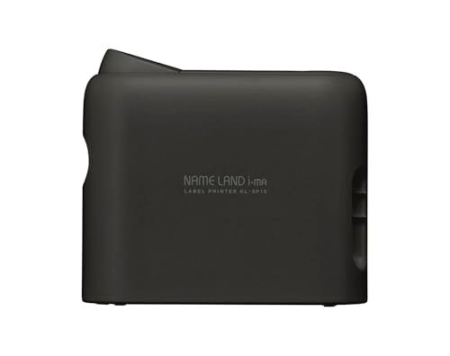 カシオ ラベルライター ネームランドi-ma スマホ専用 KL-SP10-BK本体のみ KL-AZ1-BK (3.5mm-18mm幅)as fce82282