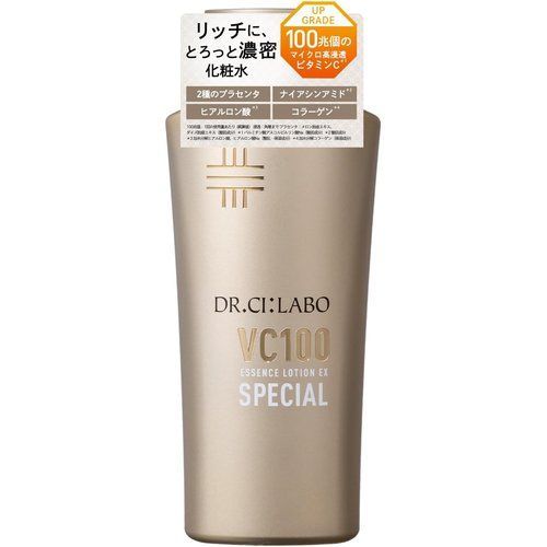 ドクターシーラボ DR.CI:LABO New VC100 エッセンスローションEX スペシャル 150mL / 1本 / 約1~1.5ヶ月分 ビタミンC 化粧水 ふっくらとした印象を目指します/毛穴/キメ キャップタイプ