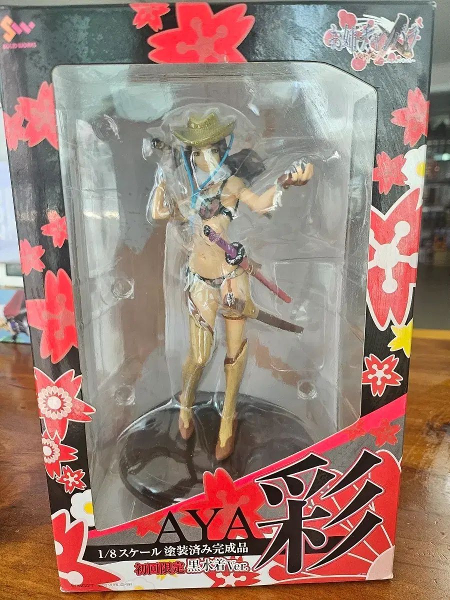 SOLID WORKS AYA フィギュア (黒い水着 Ver ) 新品