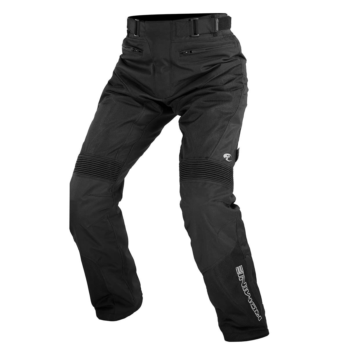 新品 コミネ(KOMINE) バイク用 パンツ PK-7003 プロテクトライディングメッシュパンツ ビランシア メンズ Black 2XLB ブラック