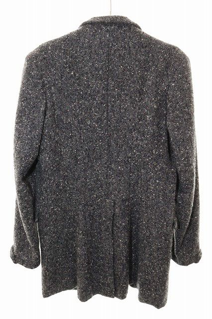 コムデギャルソン COMME des GARCONS HOMME PLUS 11AW デカダンス期 ツイードジャケット Sサイズ ウール グレー 【ブランド古着ベクトル】【中古】●260524