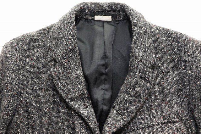 コムデギャルソン COMME des GARCONS HOMME PLUS 11AW デカダンス期 ツイードジャケット Sサイズ ウール グレー 【ブランド古着ベクトル】【中古】●260524