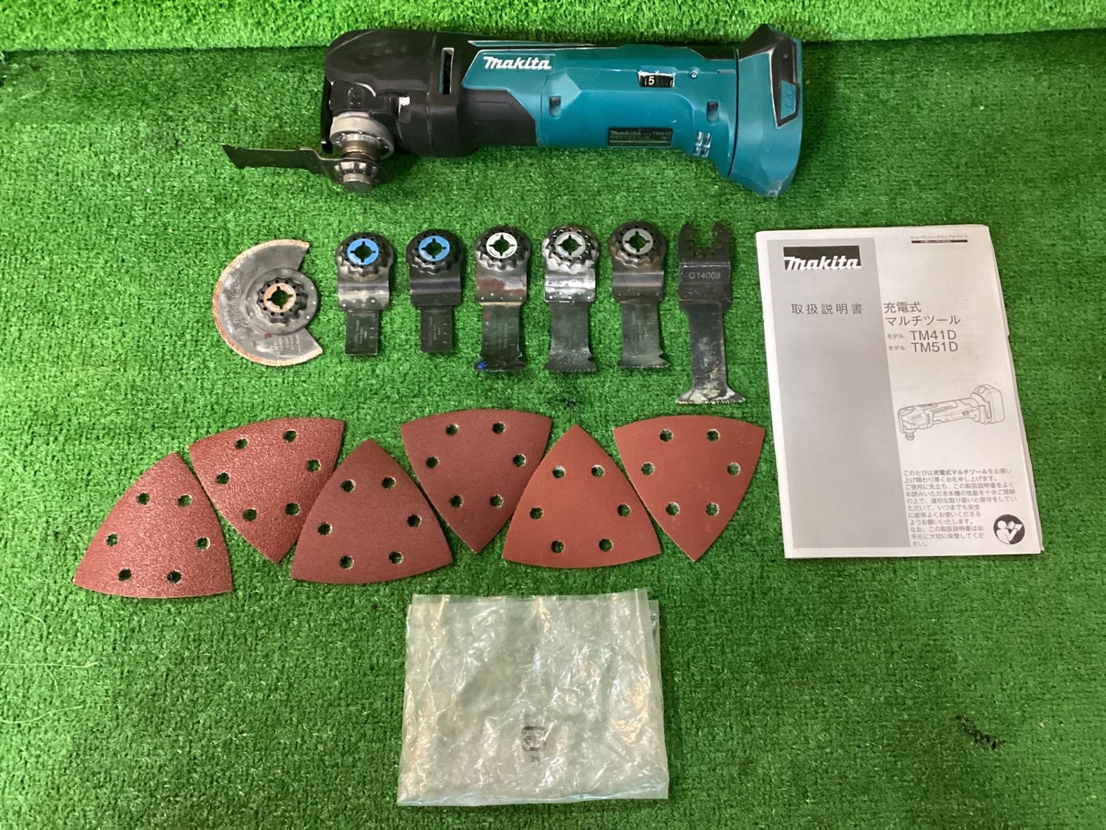 マキタ TM410D 充電式マルチツール ※現状品 付属品 取説有(チ-278)