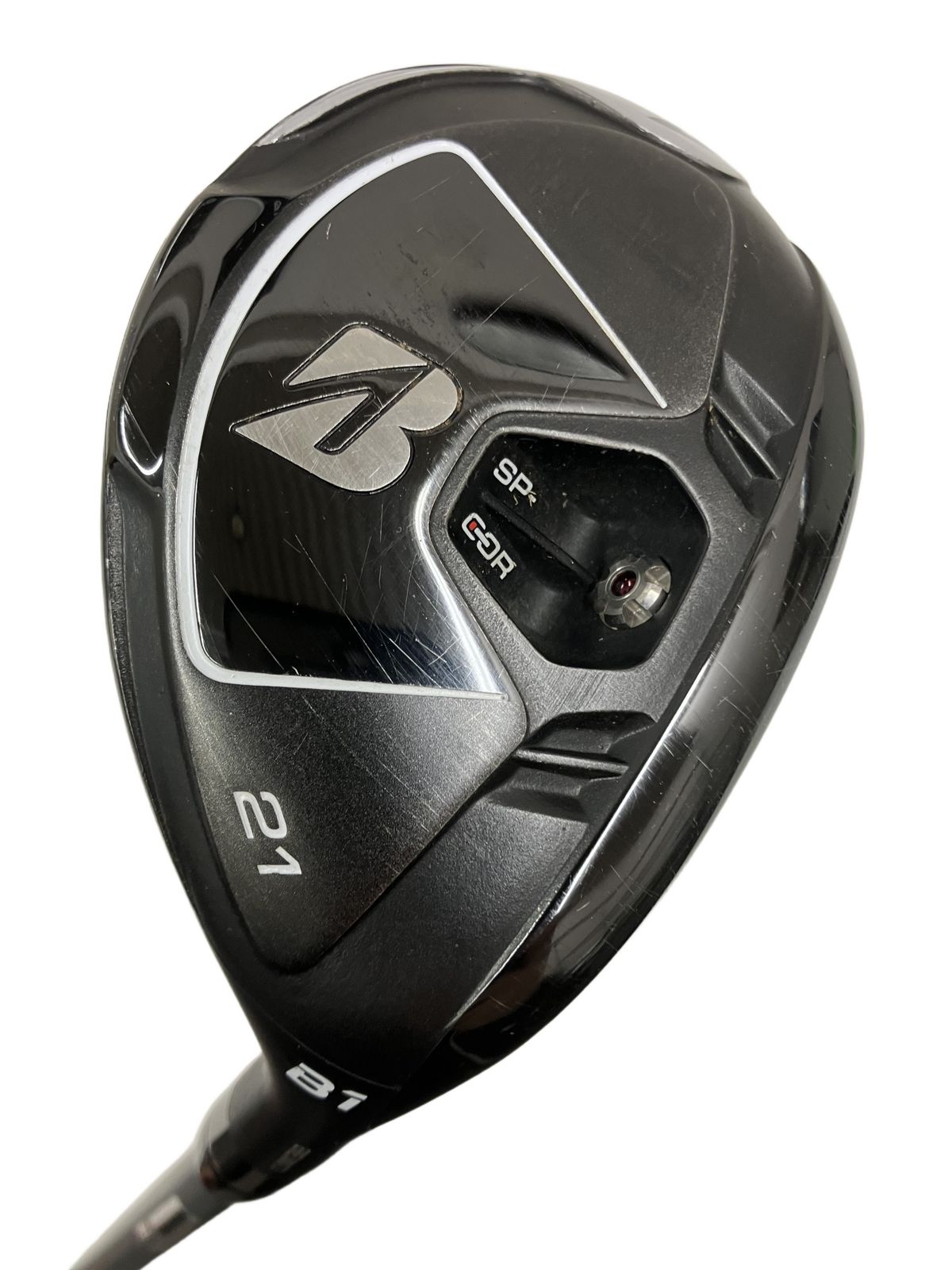 BRIDGESTONE B1 12 TOUR AD BS-6h ユーティリティー フレックスS シャフト ホログラムあり ヘッドカバー付き 傷あり 中古 T11150913