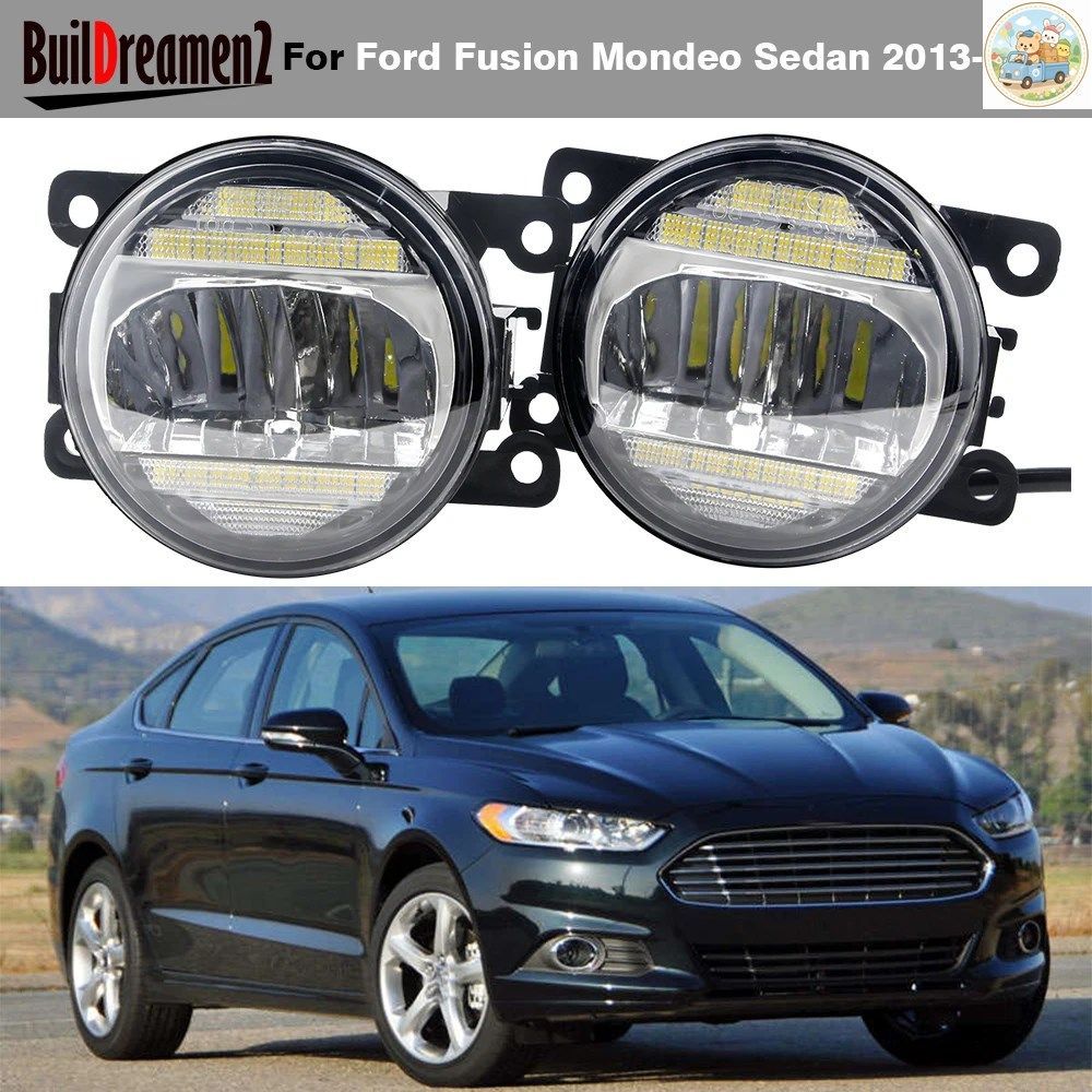 30W H11 車用LEDフォグランプ DRL デイタイムランニングランプ 2個セット フォード フュージョン モンデオ セダン 2013 - 16 アメリカモデ