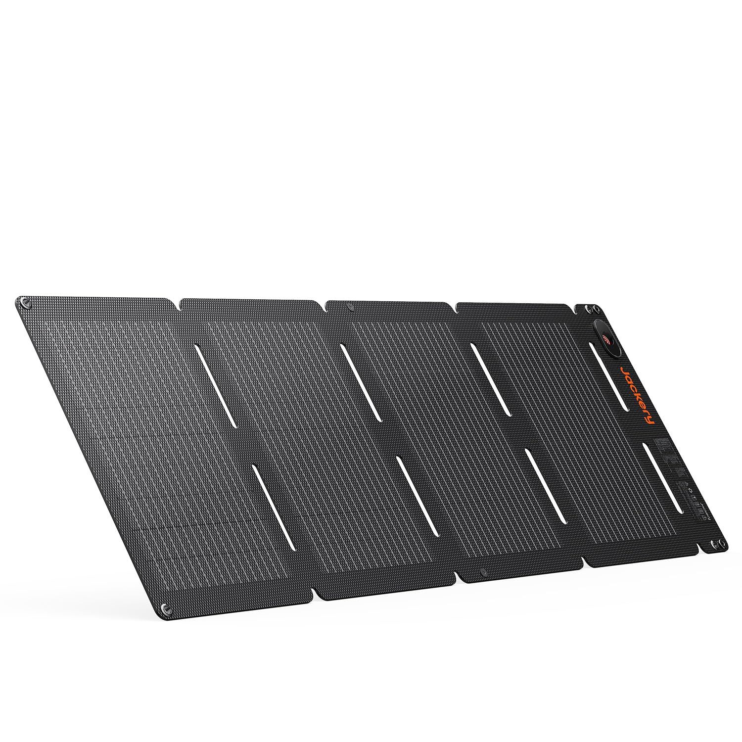 Jackery SolarSaga 40 Air ソーラーパネル 40W 太陽光パネル USB-C/USB-A/DC出力 IP68 防水 防塵 折りたたみ式 ソーラーチャージャー ポータブル電源 充電可能 高変換効率 小型 軽量 コンパクト a29f914b