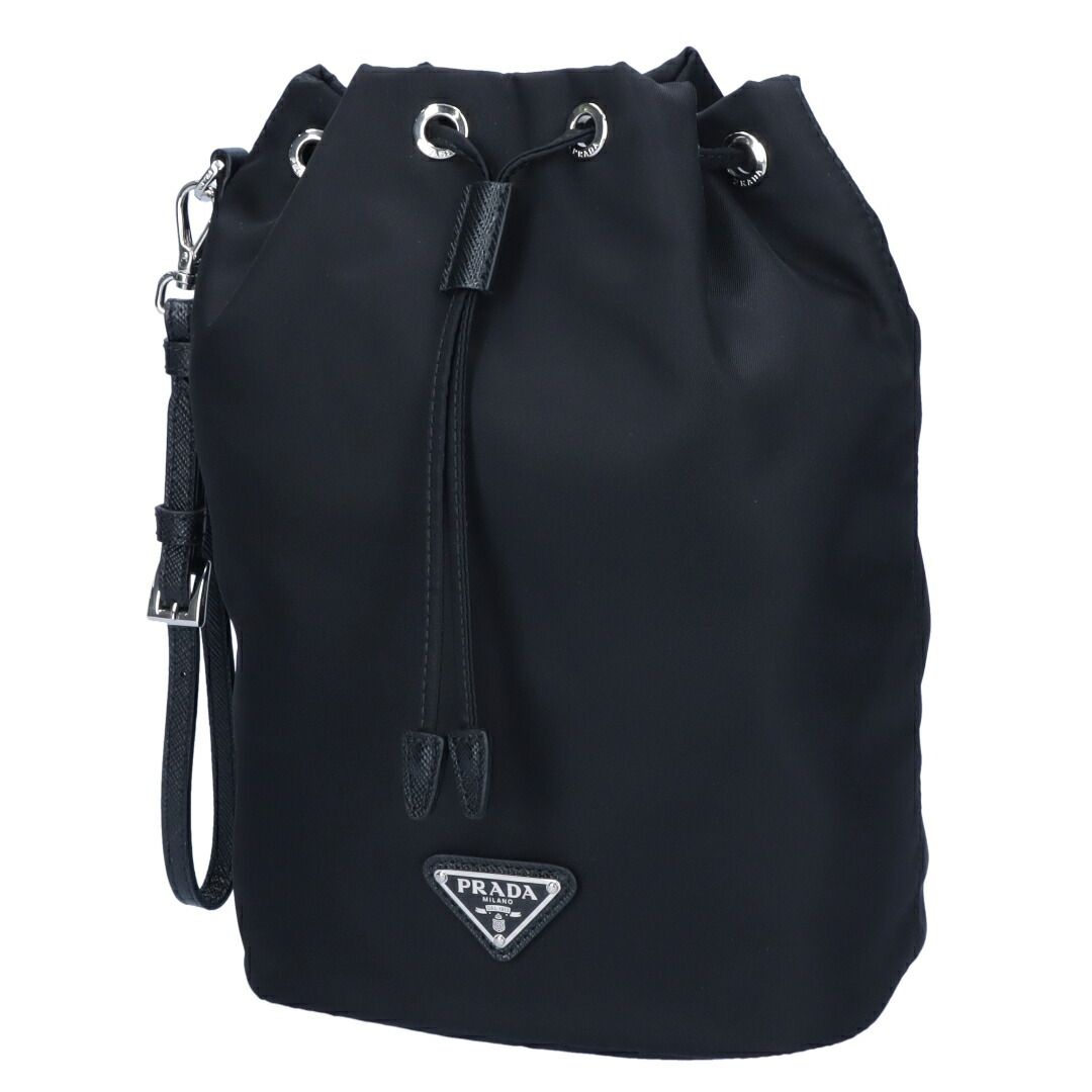 プラダ PRADA ポーチ Re-Nyon 1NS369 R067 ブラック(F0002 NERO) 【お