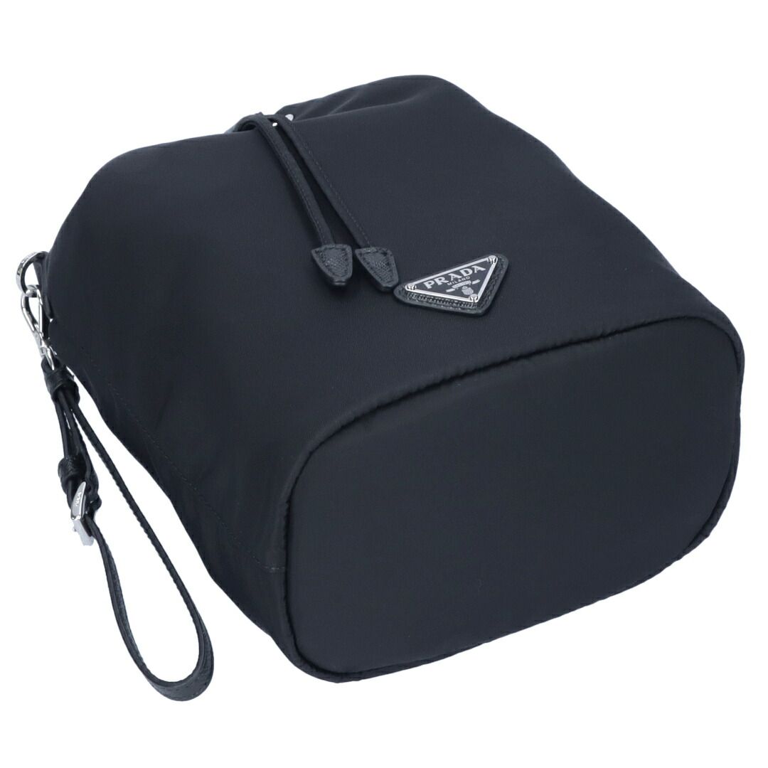PRADA ブラック ポーチ ennymoさん専用 プラダ PRADA ポーチ Re-Nyon 1NS369 R067 ブラック(F0002 NERO) 【お